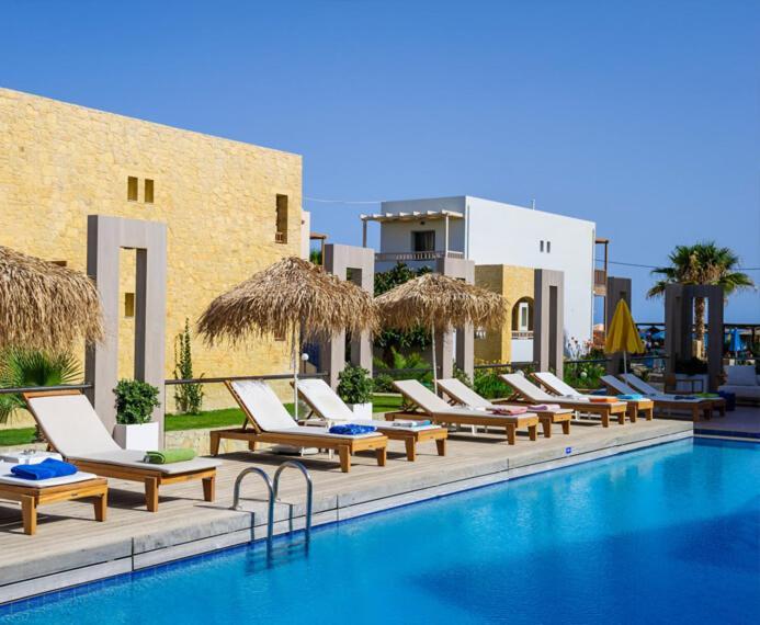Platanias Mare Hotell Exteriör bild
